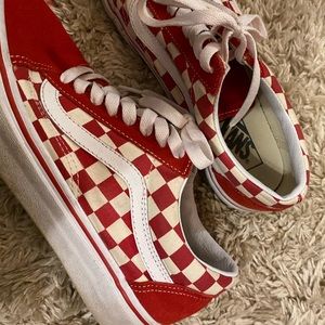 checkered vans